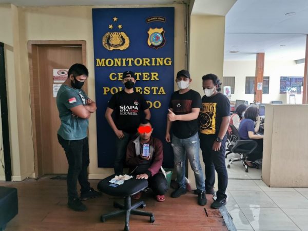 Pelaku yang diamankan