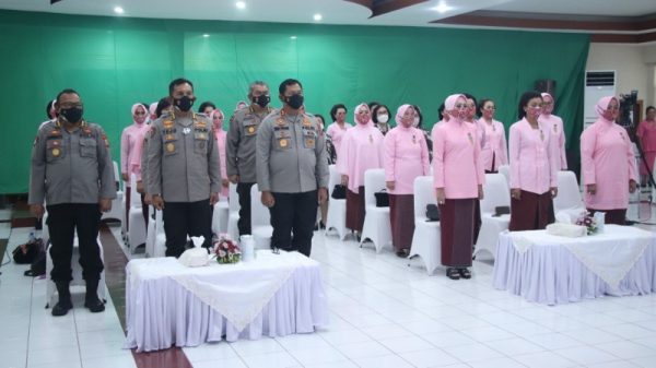 Peringatan Hari Kesatuan Gerak Bhayangkari (HKGB) ke-69 Tahun 2021