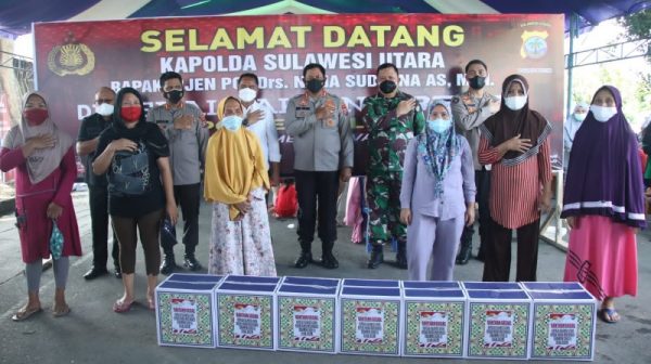 Kapolda Sulut saat mengunjungi Kabupaten Boltim