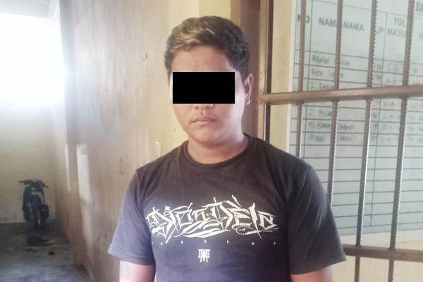 Pelaku yang ditangkap