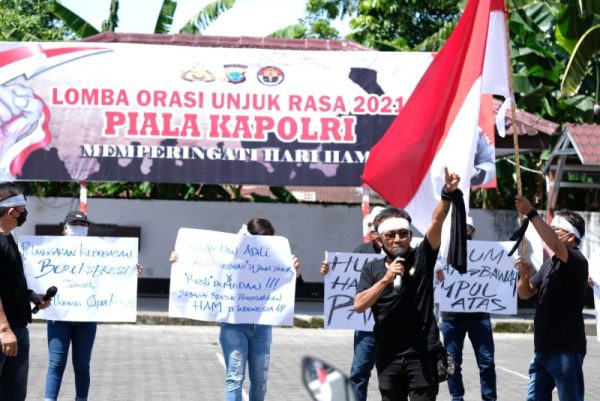 Lomba Orasi Unjuk Rasa 2021 Piala Kapolri