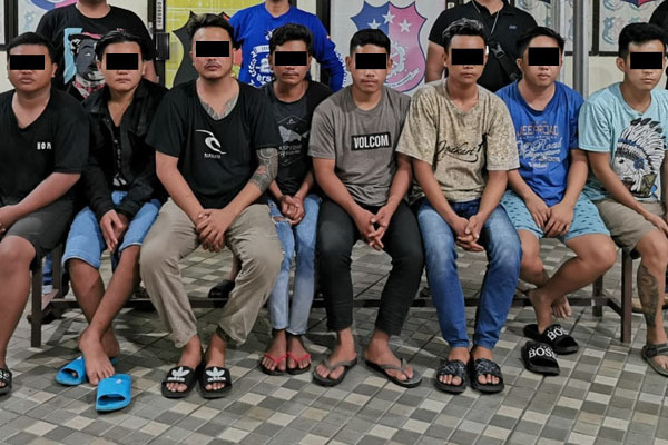 Pelaku penganiayaan yang ditangkap