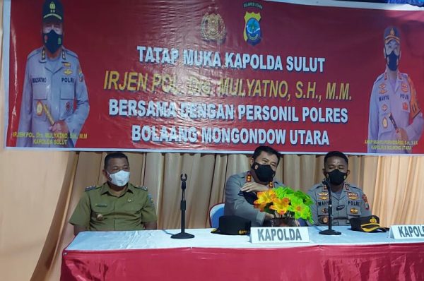 Kapolda Sulut Irjen Pol Mulyatno