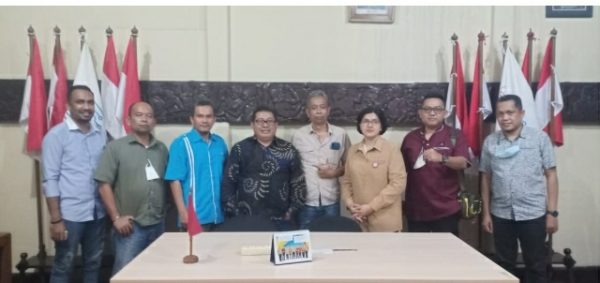 Agus Jabo Priyono berkunjung ke sekretariat Serikat Media Siber Indonesia (SMSI)
