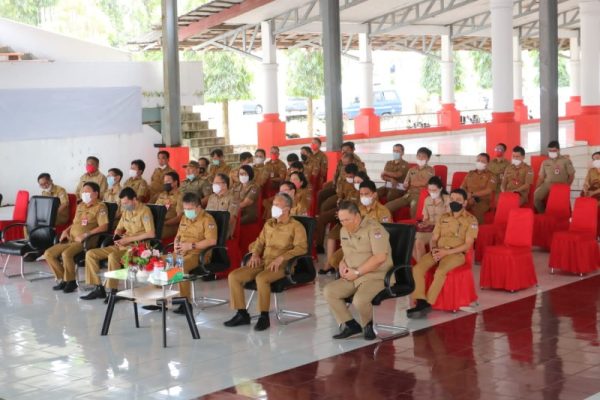 Apel perdana ASN Minsel
