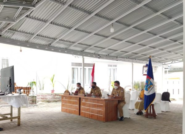 Entry Meeting Pemeriksaan LKPD Se - Sulut lewat aplikasi daring Zoom Meeting