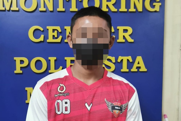 Pelaku penganiayaan yang ditangkap