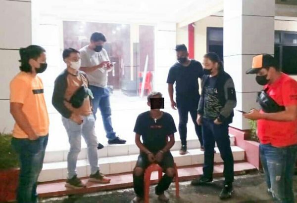 Pelaku kriminal yang ditangkap