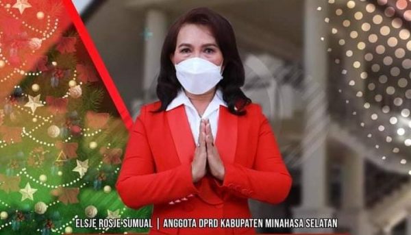 Ketua TP PKK Minsel Ibu Elsje Rosje Wongkar Sumual