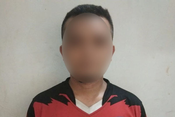 Pelaku yang ditangkap