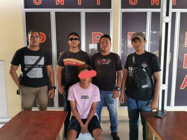 Pelaku yang ditangkap