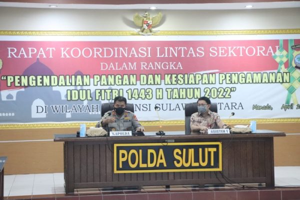 Kapolda Sulut Irjen Pol Mulyatno.