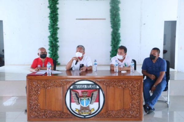Rapat Kordinasi pertemuan dengan ketua Cabang OlahRaga