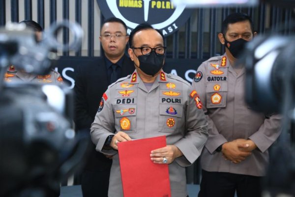Kepala Divisi Humas Polri Irjen Dedi Prasetyo
