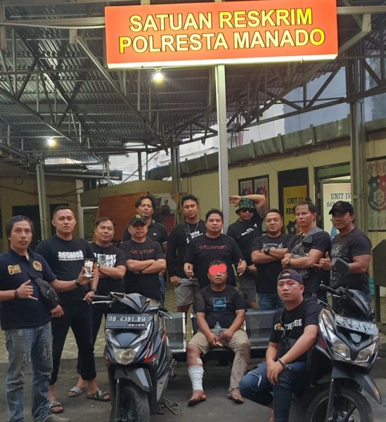 Pelaku curanmor yang ditangkap