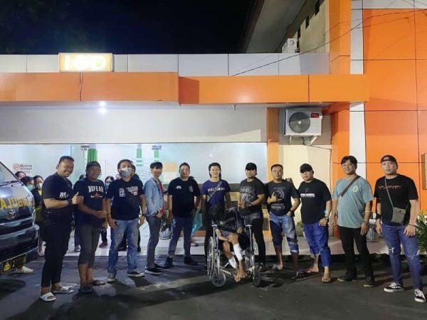 Pelaku yang ditangkap