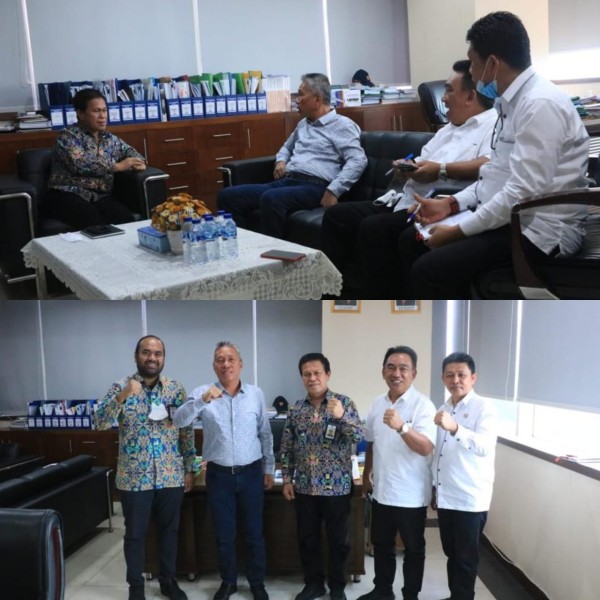 Bupati FDW melakukan kunjungan ke kementrian serta ke Komisi V guna koordinasi terkait bencana alam lalu.