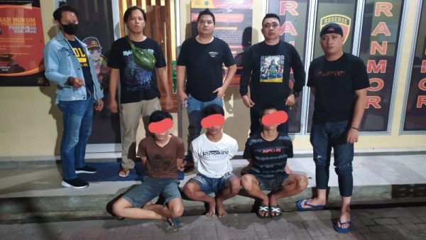 Pelaku penganiayaan yang diamankan