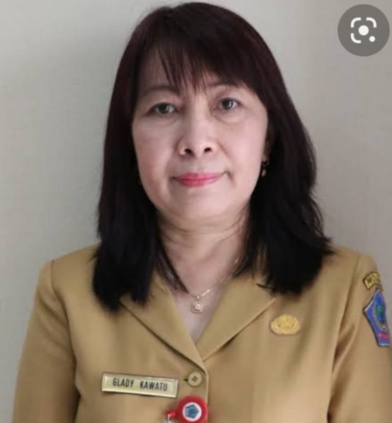 Sekretaris Daerah Minsel Glady Nova Lynda Kawatu, SH, M.Si