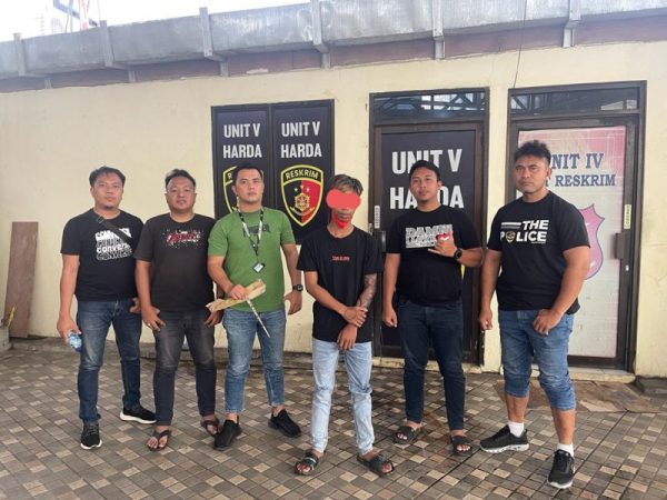 Pelaku yang ditangkap