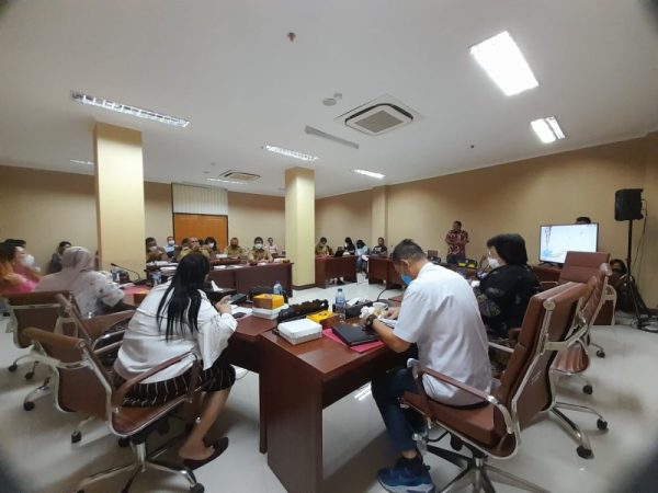RDP Komisi IV DPRD Sulut dengan Dinas Pariwisata Sulut, Selasa (30/8/2022)