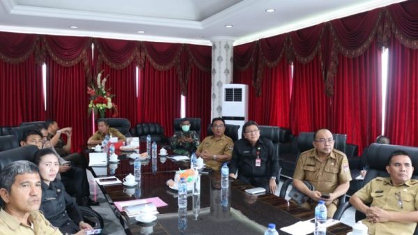 Virtual Rakor Pengendalian Inflasi Di Daerah