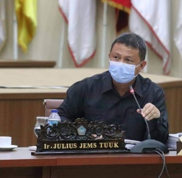 Ir.Julius Jems Tuuk, Anggota DPRD Provinsi Sulut