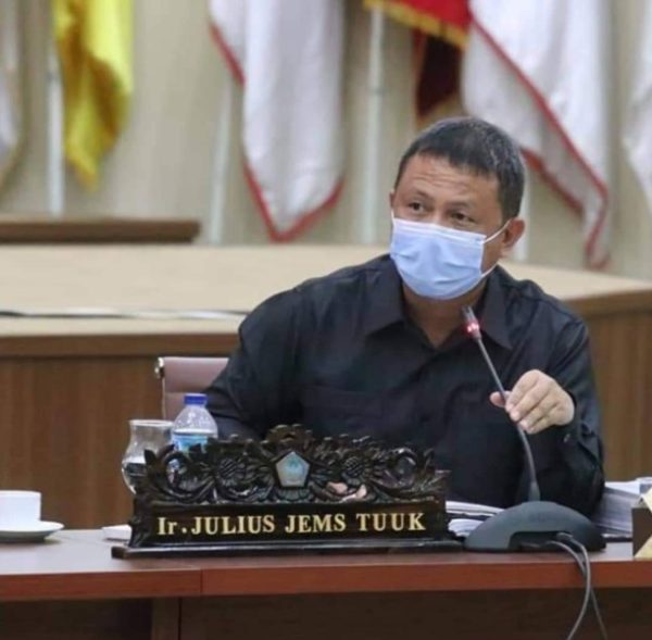 Ir.Julius Jems Tuuk, Anggota DPRD Provinsi Sulawesi Utara.