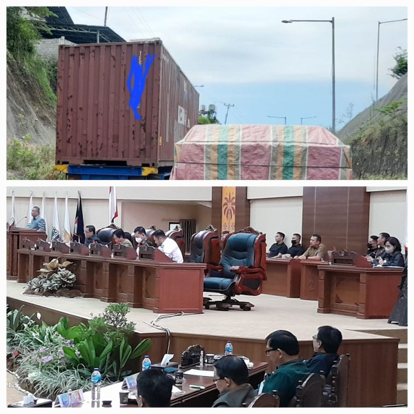 Pembahasan terkait parkir liar kontainer atau peti kemas