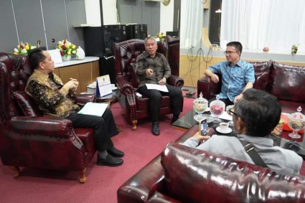 Kunjungan ke institusi Dirjen Bina Keuangan Daerah DR. Agus Fatoni