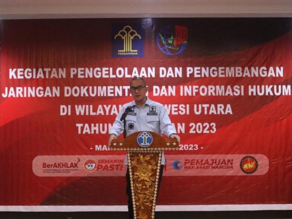 Kepala Kantor Wilayah Kemenkumham Sulawesi Utara (Ronald Lumbuun)