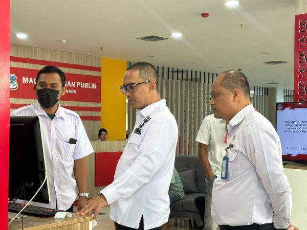 Peninjauan pelayanan yang diselenggarakan oleh Kantor Wilayah Kementerian Hukum dan HAM Sulawesi Utara